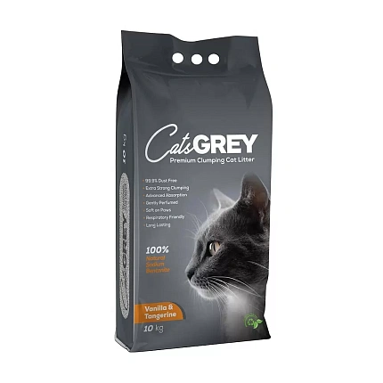 Cats Grey Комкующийся наполнитель ваниль