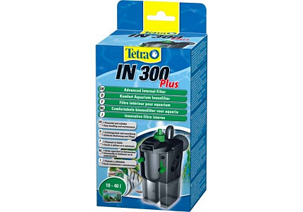 Tetra IN 300 Plus внутренний фильтр для аквариумов до 40 л