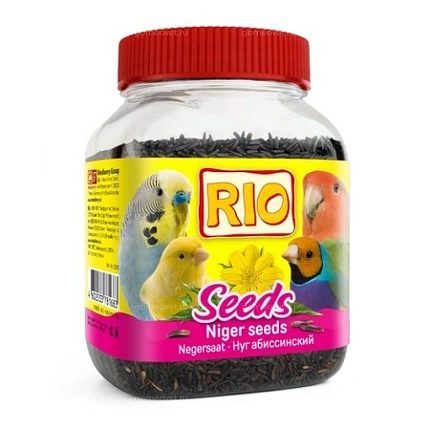 Лакомство абиссинский нуг Rio Niger Seeds для всех видов птиц