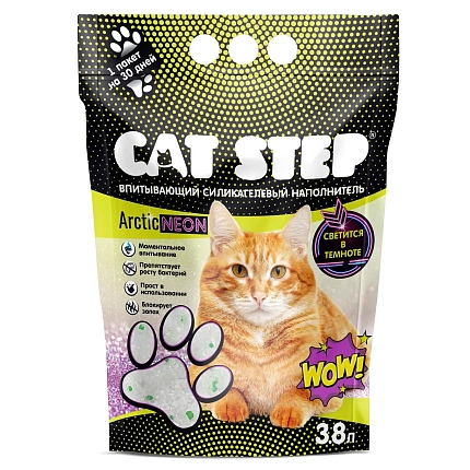 Catstep Наполнитель Arctic Neon 3,8л