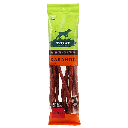 Tit Bit Kabanos колбаски для собак с говядиной