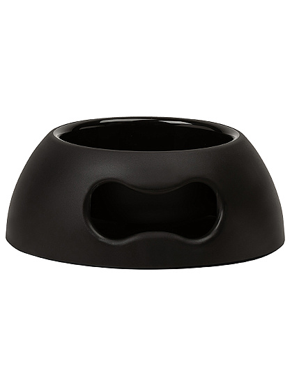 United Pets миска Pappy-small, 350 мл, черная