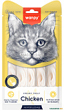 Wanpy Cat лакомство для кошек "Нежное пюре" из курицы