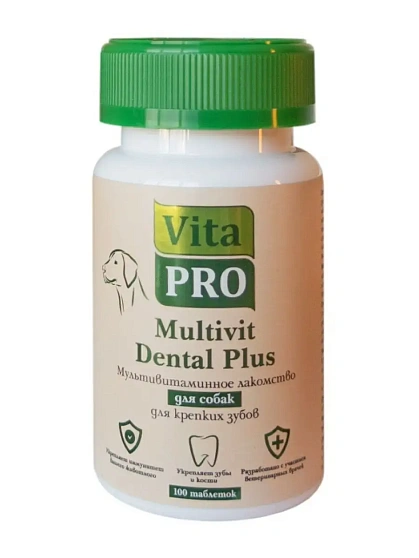 Vita Pro Мультивитамины для собак для крепких зубов 