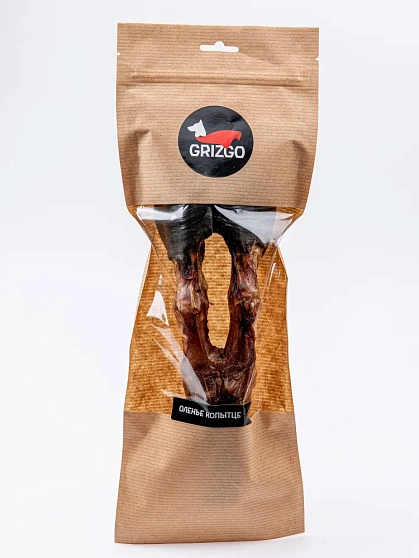 Grizgo Нога оленя для собак, 160 гр