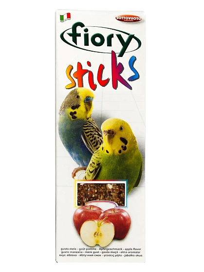 FIORY палочки для средних попугаев Sticks с фруктами 2х60 г