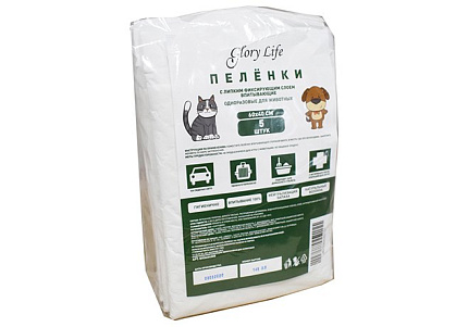 Пеленки для животных Glory Life 