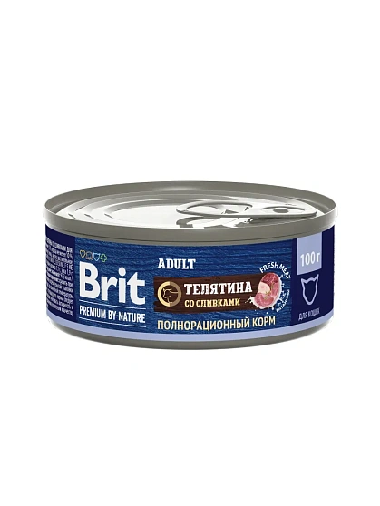 Brit Adult телятина со сливками 