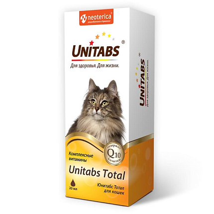 Unitabs "Total", витамины для кошек