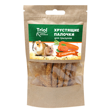 Палочки с морковью Triol для грызунов