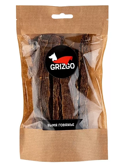 Grizgo вымя говяжье для собак 50 гр