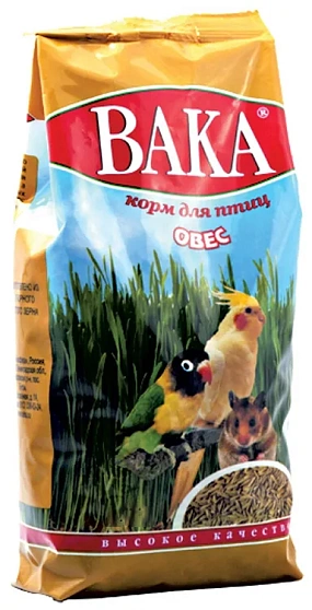 Корм Вака Высокое качество  для птиц овес