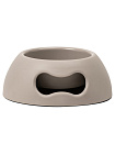 United Pets миска Pappy-small, 350 мл, серая