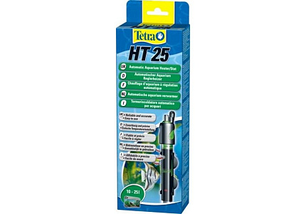 Tetra HT 25 терморегулятор 25Вт для аквариумов 10-25 л