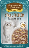 Деревенские Лакомства Утка с лососем, паштет