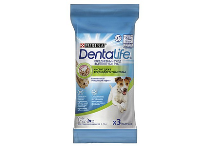 Pro Plan DENTALIFE лакомства для мелких пород 