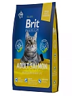 Brit Adult Salmon Сухой корм с лососем для взрослых кошек