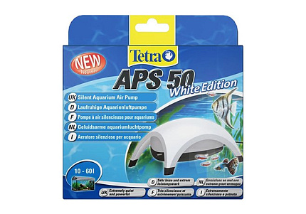 Tetra AРS 50 компрессор для аквариумов 10-60 л белый