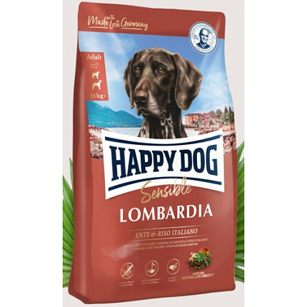 Корм для собак Lombardia Утка и Рис HD 