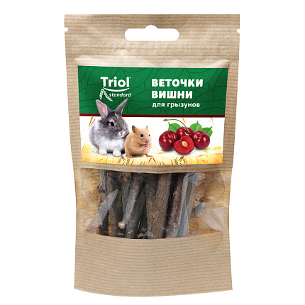 Веточки из вишни для грызунов