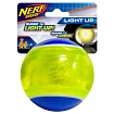 Nerf Dog. мяч светящийся прозрачный 8 см