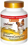 Unitabs BrewersComplex с Q10 и пивными дрожжами для мелких собак