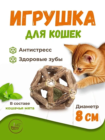 Шарикс с Мататаби и кошачьей мятой