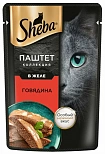 Sheba паштет  для кошек говядина
