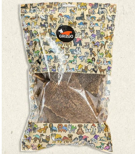 Grizgo Рубец говяжий для собак, 100 гр