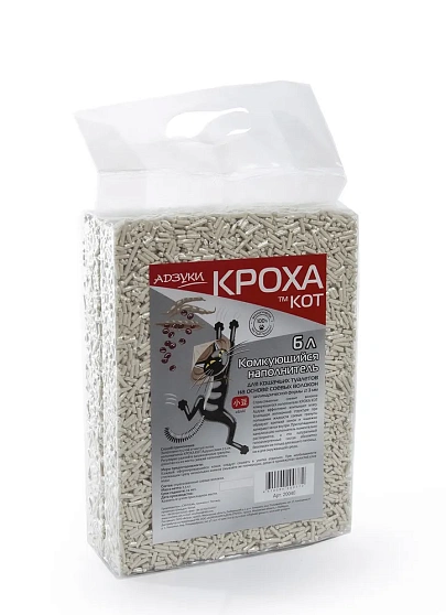 Кроха наполнитель соевый для лотка