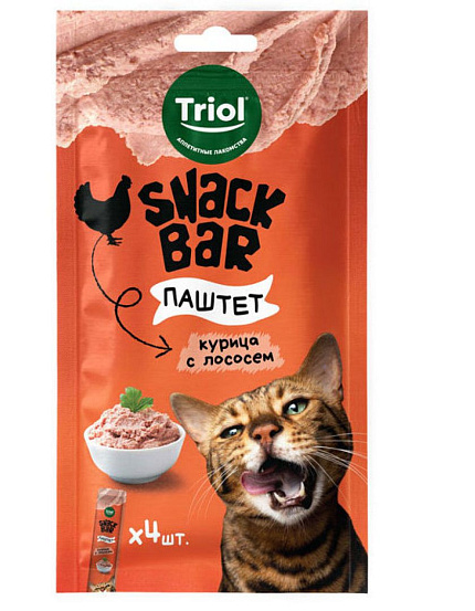 Паштет из курицы с лососем, Triol 