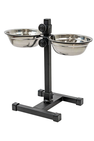 Home Pet металлическая подставка с мисками