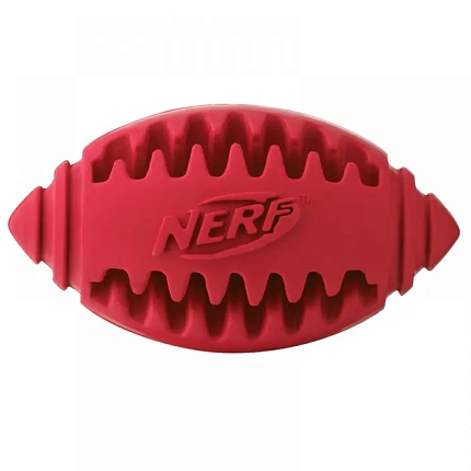 Nerf Мяч для регби рифленый для собак, 8 см