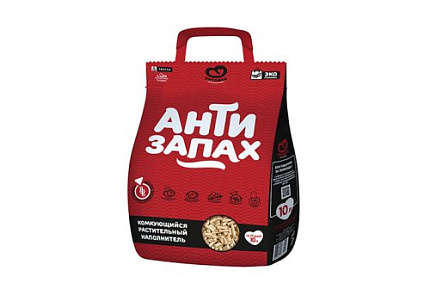 Антизапах растительный комкующийся наполнитель 