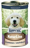 Happy Dog для щенков телятина индейка 