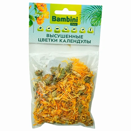 Bambini Цветки календулы лакомство для грызунов